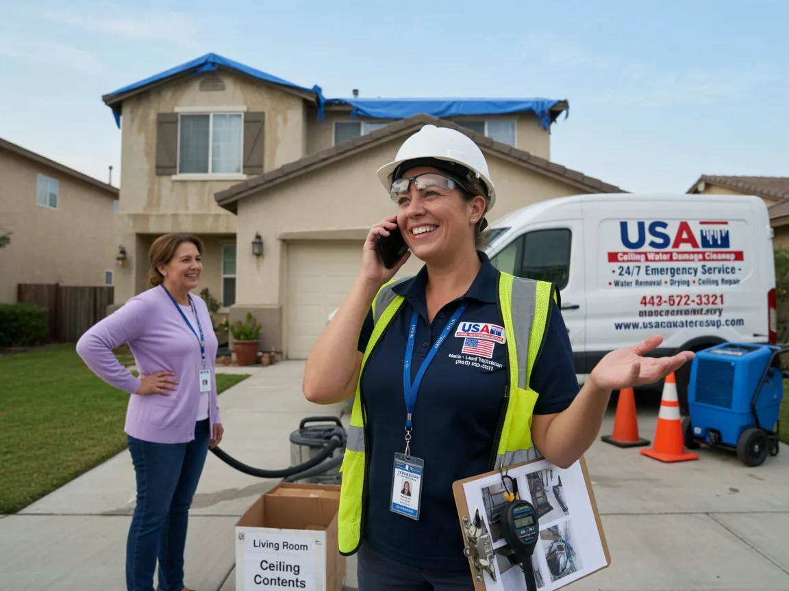 Ceiling Water Damage Restoration Tulare, SD FAQs