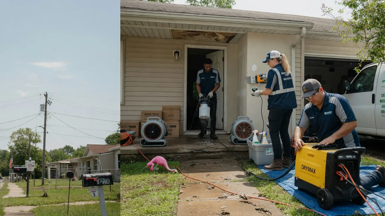Storm Damage Water Removal in Tulare, SD near me